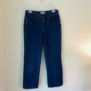 Coldwater Creek Straight Leg Medium Wash Jeans Size 4